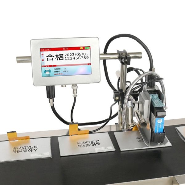 TIJ Inkjet Batch Code Printers for Wood Metal Plastic Carton Fast Drying Print Machine