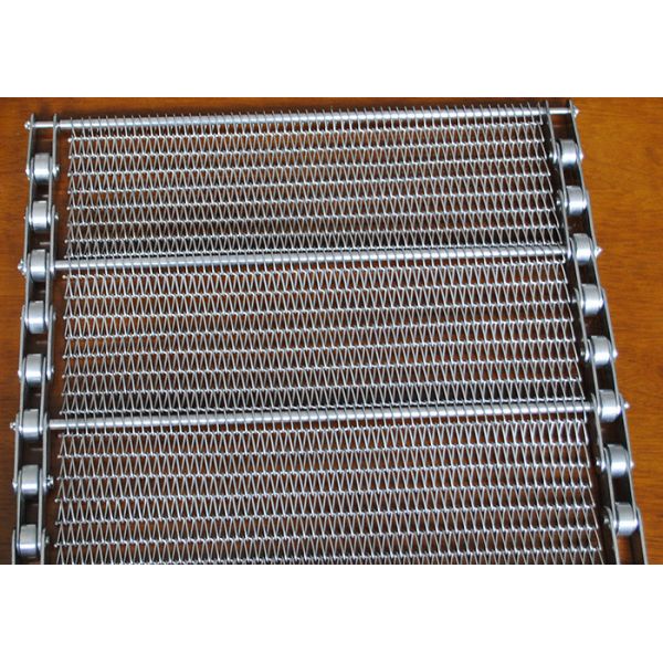 Food Grade Heat Resistant Stainless Steel Metal Wire Mesh Chain Conveyor Belt