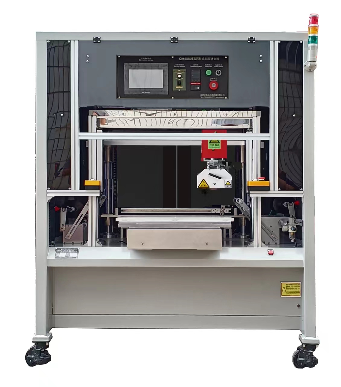 Semi Automatic Pneumatic Hot Stamping Machine For Plastic Wood Product Stamping