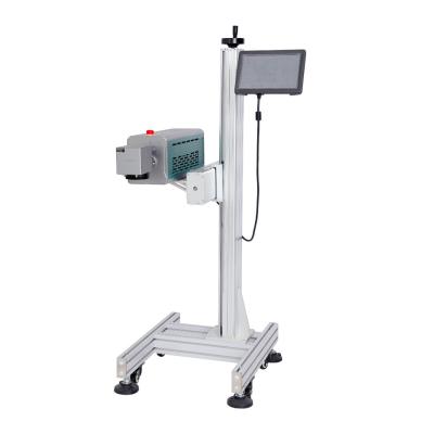 30W Fiber Laser Marking Machine Anodized Metal CO2 Laser Coding Machine