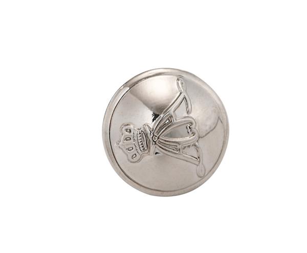 Decorative Sewing Gold 1 Military Metal Shank Buttons For Shirts Coat