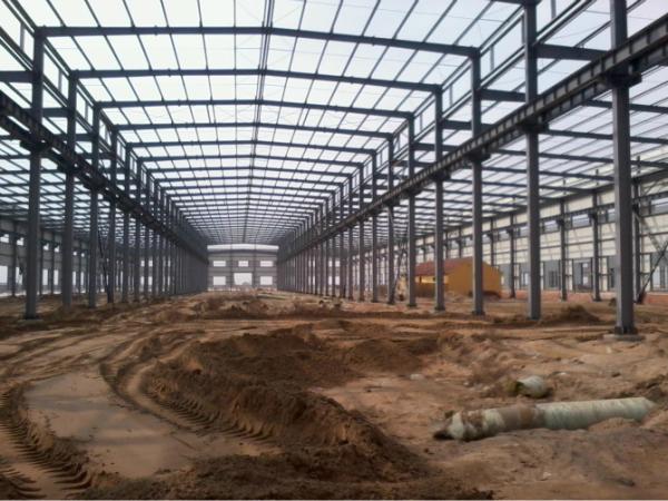 Large Span Pre Engineered Steel Warehouse Prefabricated Steel Structure Cold Room Storage