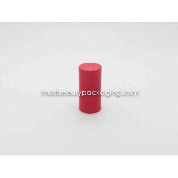 N1004C nail polish cap nail polish packaging plastic cap UV red coating finish round cap flat brush