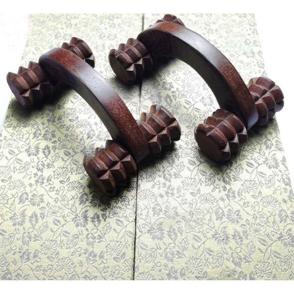 Handheld Wooden 4 Wheels Rollers Massager Your Ultimate Cellulite Removal Solution