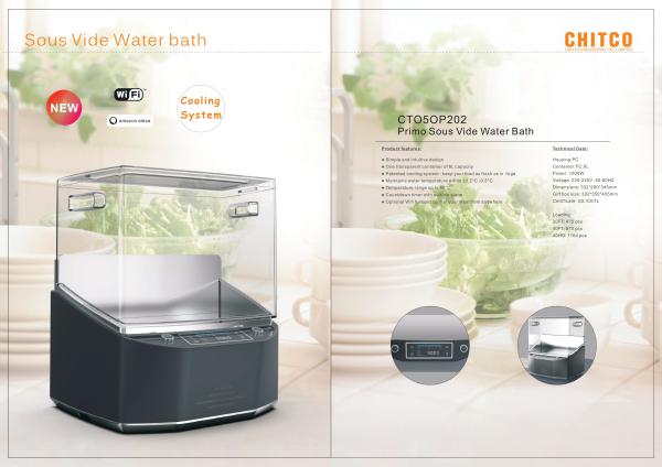 Sous Vide Immersion Circulator and  Slow Cooker GK-P202