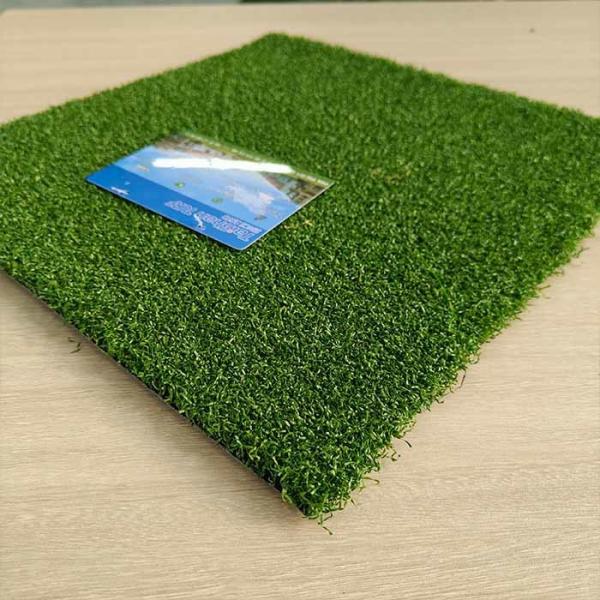 Grama artificial de golfe verde Detx 6000 15mm Grama artificial para esportes e jardins