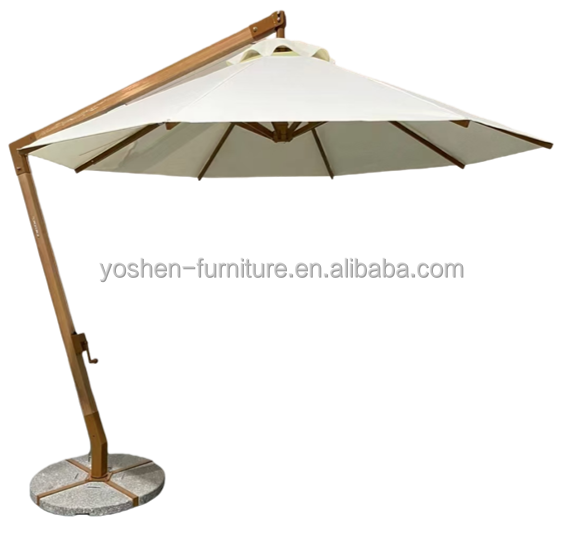 Outdoor Beach Swimming Pool Aluminum Pole  Umbrella Parasol Sun Shade Umbrella