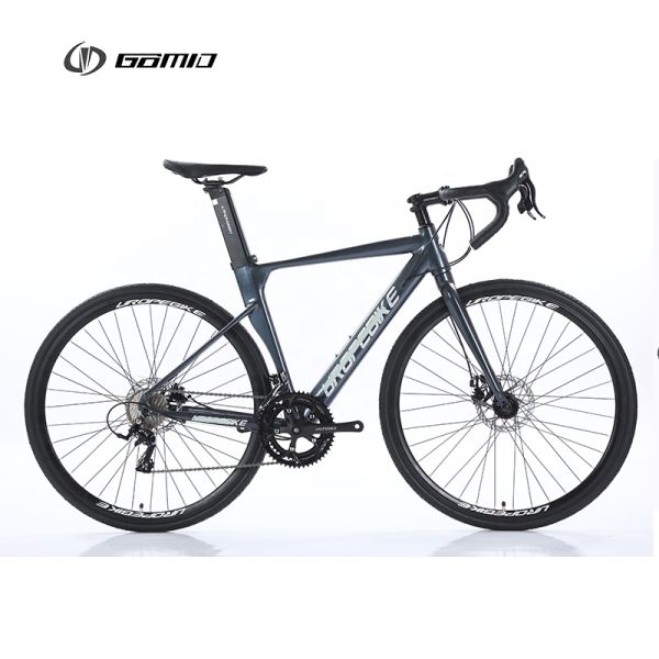 Custom Bicycle 700C 18 Speed Road Bike For Man Racing GOMID Gear Cycle OEM Aluminum Alloy Frame