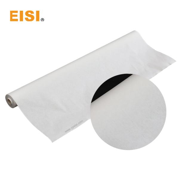 Dry white non-woven fabric (774mm x 9m x 12.5mm)