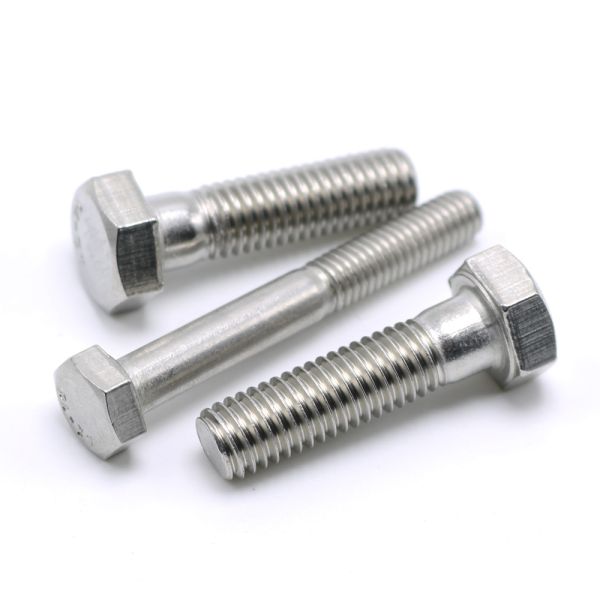 High Strength Stainless Steel Hot Dip Galvanized Hex Bolt DIN933 DIN931 M3 M5 M6 M8 M10 M12 M16 for Heavy Duty Applications