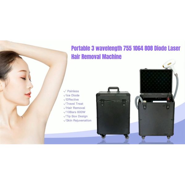 регулируемая машина лазера диода ИМПа ульс 808nm для удаления волос