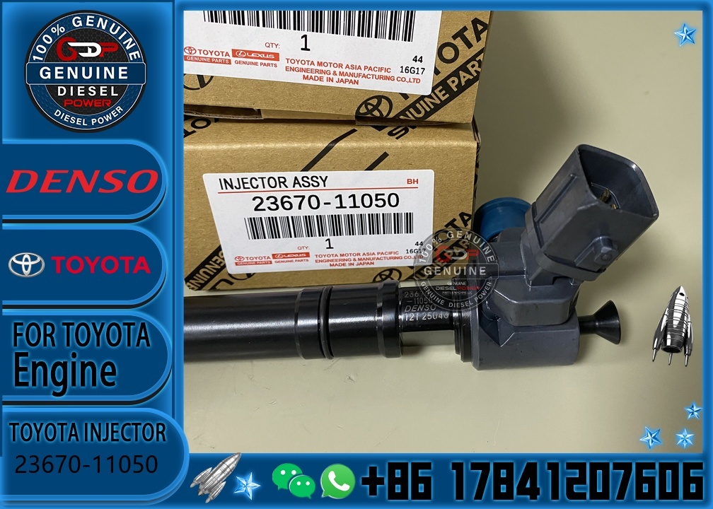 23670-11100 High Quality Diesel Fuel Injector 23670-09460 23670-11050 23670-35020 23670-09470 23670-0E090 23670-11100