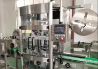 Equipamento de rotulagem automático 125mm da luva de psiquiatra de calor 3.0KW garrafa plástica