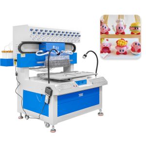 24 Colors PVC Keychain Craft Dispensing Machine for Silicone Purse Wallet Making