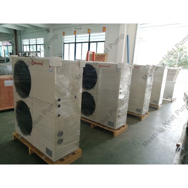 Встреча коммерчески изготовителя Китая системы отопления воды хладоагента нагревателя воды R32/R410A теплового насоса источника воздуха