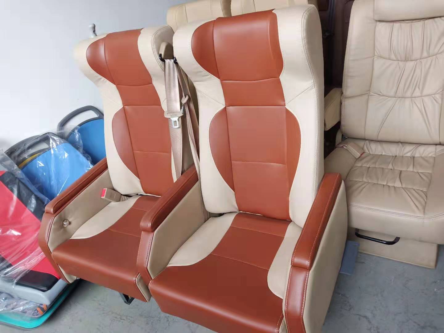 Автобус крышки ткани ткани возлежа усаживает хигх-денситы губку 1180*440*1130 Мм