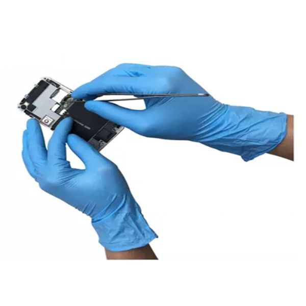 Cleaning Disposable Nitrile Gloves Flexible Design Gardening Food Preparation