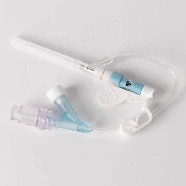 Medical Safety IV Cannula Pen Type Disposable With Injection Port