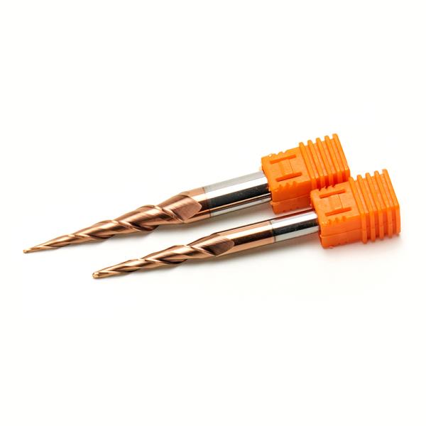 55HRC Carving Bit  TiAIN Coating Engraving Machine Meta End Mill
