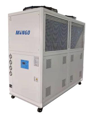 Low Noise Air Cooled Industrial Chiller 15HP 44.15kw/Hr For HVAC Systems
