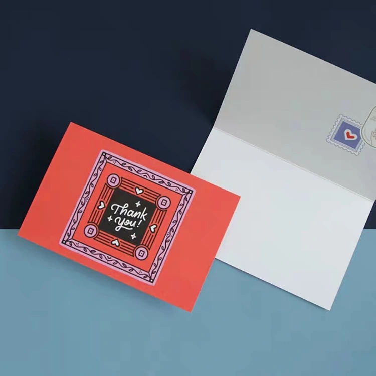 Карта приглашения бумаги свадьбы 350gsm Kraft дня рождения с охватывает