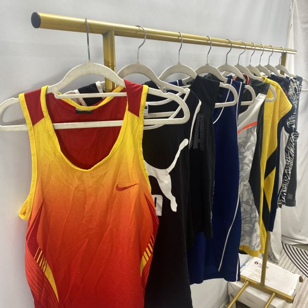 Quick Drying Used Brand Clothes Second Hand Brand Vest Breathable Sport Clothing