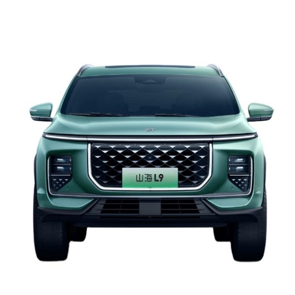 White Chery Jetour Shanhai L9 Super Hybrid SUV with 7 Seats Big Energy Vehicle SUV