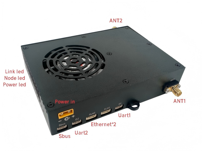 Manet Radio Mesh Networking Broadband Handheld Tactical Radio for Video Data Transmission