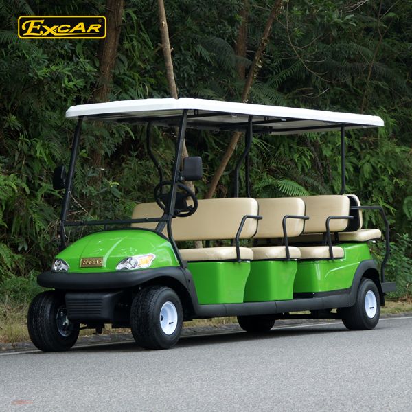 Автобус фарфора автомобиля тележки гольфа троянской батареи сеатер ЭСКАР 11 электрический сигхцеинг мини