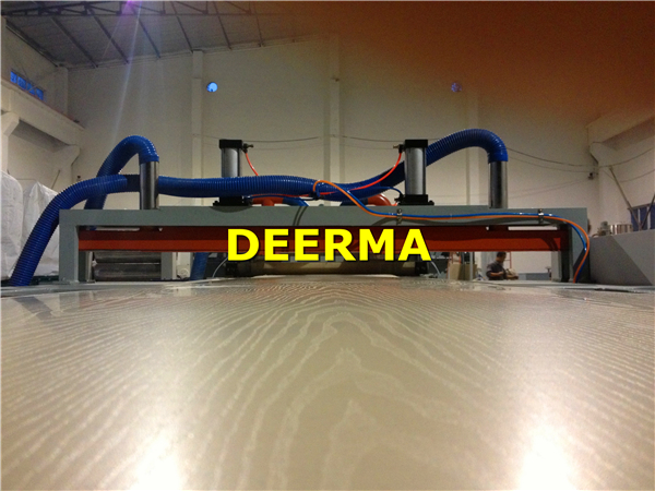 180kw Foam Board Extrusion Line 220V / 380V / 415V WPC Wall Panel Machine