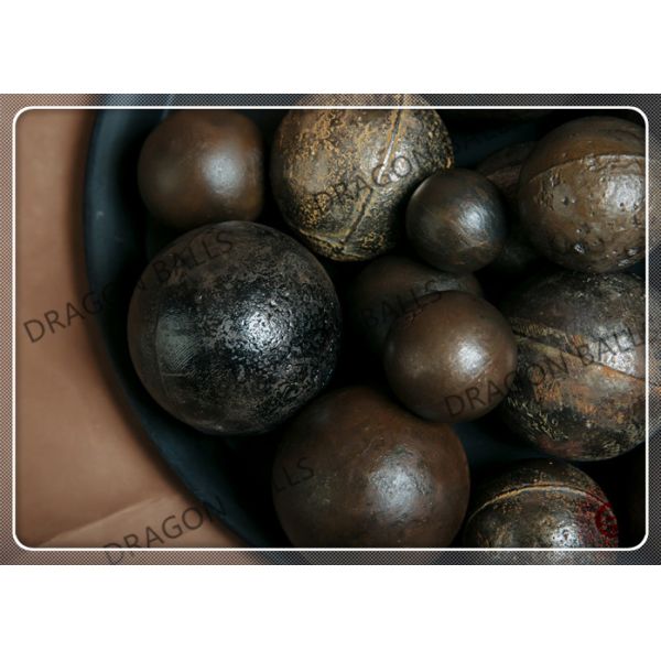 Low Chrome Cement Grinding Balls 40mm 60mm 80mm Customized Size For Power Station