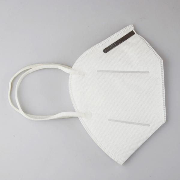Skin Friendly KN95 Anti Pollution Mask , Disposable Earloop Surgical Mask