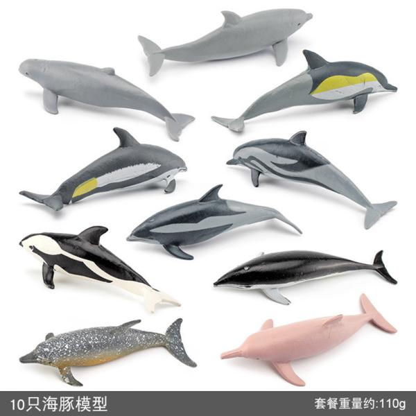 10 PCS Mini Dolphin Model Toy Desktop Decoration Collection Party Favors Toys for Boys Girls Kids…
