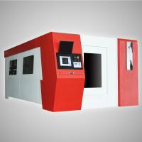 Máquina de corte a laser de fibra CNC de média eficácia e alta precisão