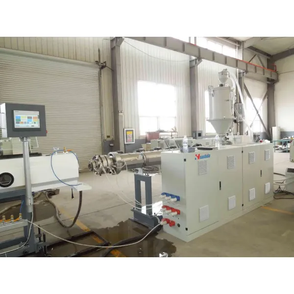 HDPE Large Diameter Hollow Wall Winding Pipe HDPE Structured Wall Pipe Production Line