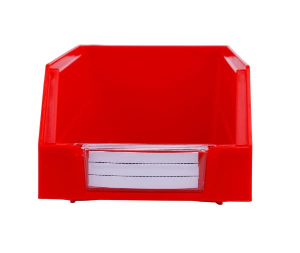 Industrial Stacking Plastic Box with Hanging Spare Parts Bins Store Customized Color