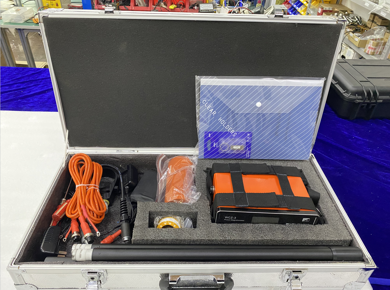 Environmental Magnetic Survey Instrument Oil and Gas Exploration Magnetometer Portable Geophysical Magnetometer