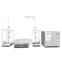 IPX3 IPX4 Tester de chuva com 4 bicos e plataforma giratória em borrifos laterais e superiores