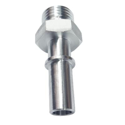 Precision CNC Machining Mechanical Shaft Connectors Customized Non Standard