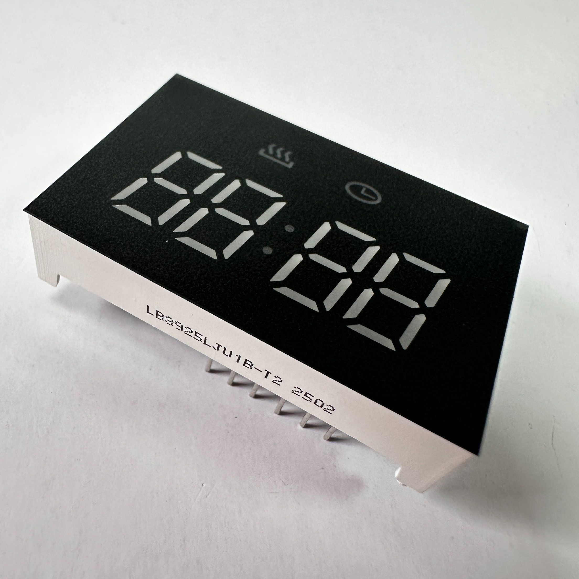 Yelllow Green 0.38 inch 4 Digit 7 Segment LED Display Common Cathode for Oven Timer