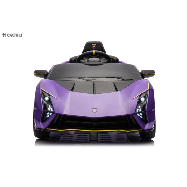 Kidzone Kids Electric Ride On 12V Licensed Lamborghini Aventador SV Battery Powered Sports Car Toy