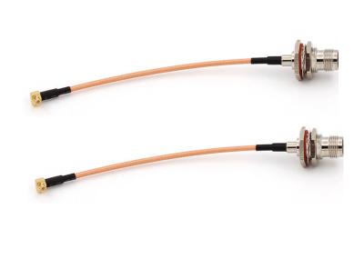 Fêmea de TNC MCX ao cabo RG316 coaxial do homem 150mm