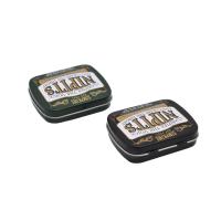Petit Tin Box avec le couvercle articulé Mini Tin Containers Pepermint Metal Tins