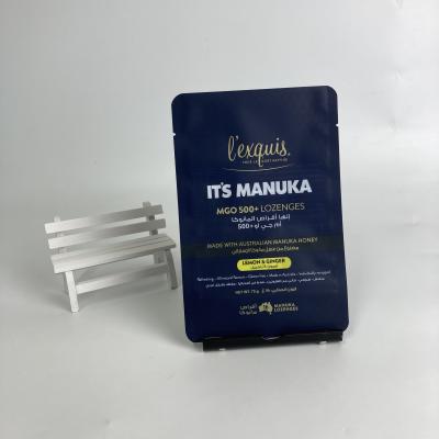 Custom Printed Plastic Bags Eco Friend Recyclable 3 Side Seal Bags