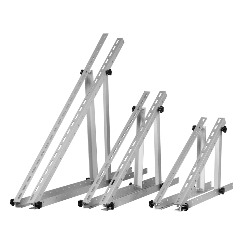 Triangle Adjustable Solar Panel Roof Mounting Brackets with Easy Installation Support