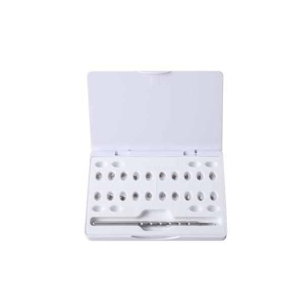 Self Ligating Metal Orthodontic Bracket Roth Braces 0.022 0.018 Slot