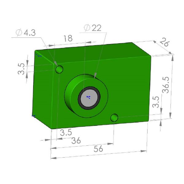 sensor nivelado ultrassônico do atraso PBT FRP 200Khz da resposta 125ms