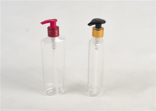Durable Shampoo Pump Dispenser Bottle PET Plastic Material 27G 28 / 410
