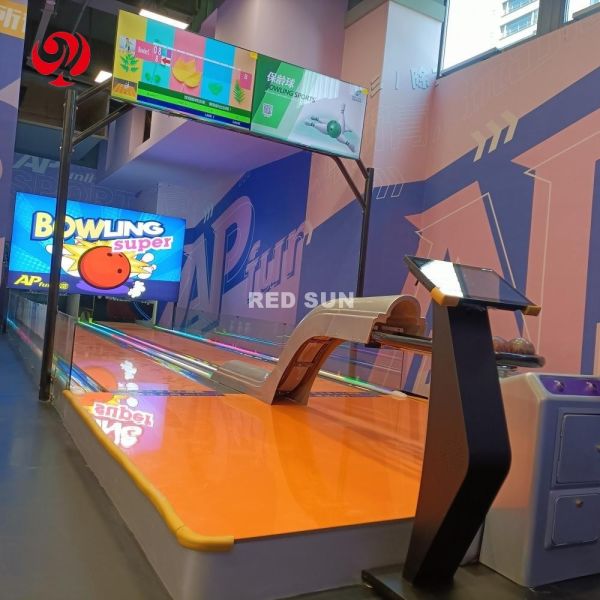Hot Sale Indoor Synthetic Bowling Lanes Sports Entertainment Equipment Indoor Mini Bowling Equipment