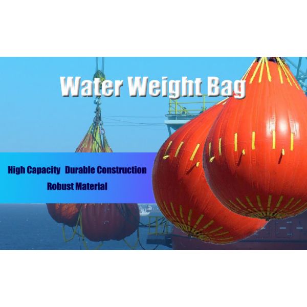 No Environmental Contamination Risks PVC Water Weight Bag Lightweight Easy To Transport